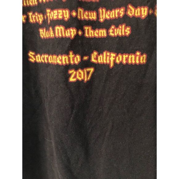 AFTERSHOCK 2017 MUSIC FESTIVAL TEE SZ L - Picture 3 of 3